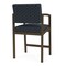 Lesro Lenox Steel Hip Chair Metal Frame, Bronze, RS Night Sky Upholstery LS1161 - alternate 3